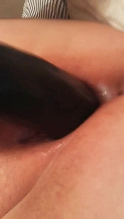 Monsterdildo playing with my pussy