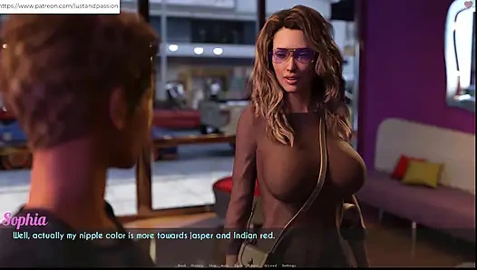 AWAM - Зак помог Софии в солярии