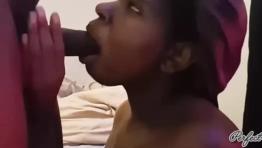 Ebony Perfect Lips-give Sloppy Head