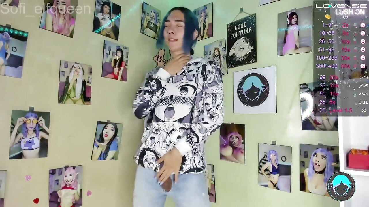 Si banci model jeans favoritnya livecam