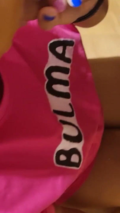 Bulma sloppy blowjob cosplay dragon ball | Clip 2