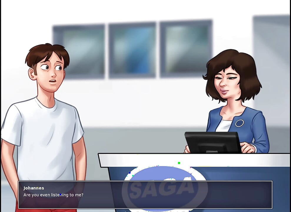 Saga estivale - sucer les seins de Jenny