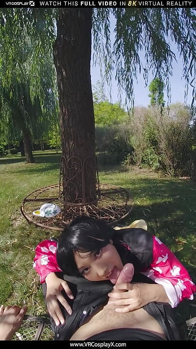 VRCosplayX Demon Slayer Mai Thai As Yaiba Makomo Became Hot And Lustful As Much As She Is Dangerous Part 1