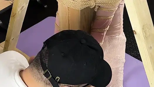 Ol erkek arkadaşının okşama ve koçluk