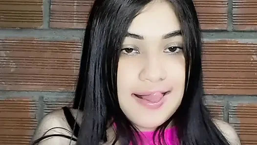I masturbate my stepsister's tight pussy and play with perfect natural tits