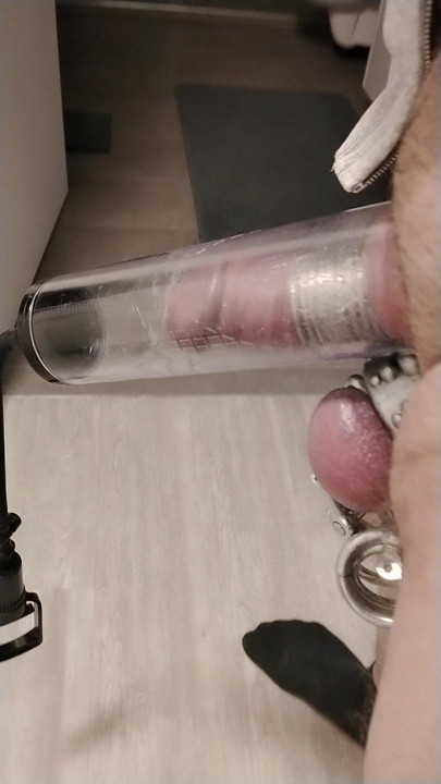 Pump kuken min med stålringer