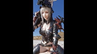 Aranea Highwind, blindada cabalgando