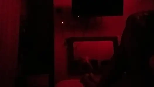 POV durchgeführt durch wand spiegel spiegel reflexion mexikanischer paare, die heißen verschwitzten sex Urfreaknastycouple haben