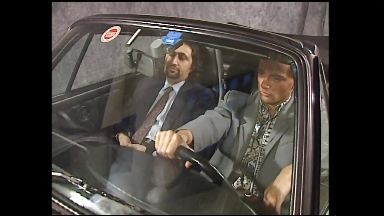 Double Penetration and Cumshot in Mouth for Two Beautiful Horny Vintage MILFs with Hairy Pussy