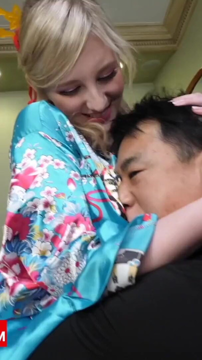 Kimono-Clad American Bombshell: Melody Marks' Forbidden Creampie with Mature Japanese Sensei | Clip 1