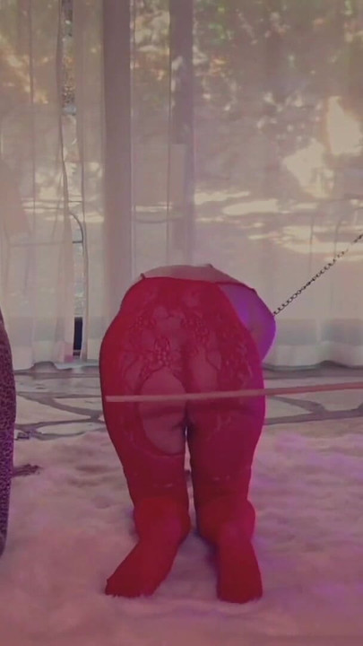 Jaw-dropping moment from "Dominatrix Mistress April - Rosies pee toilet training"