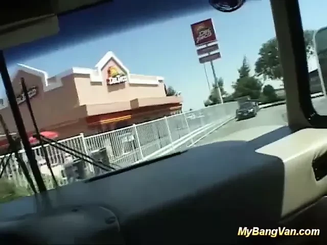 babe picked up for wild anal gangbang