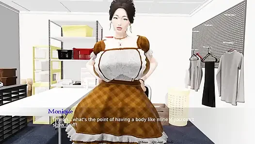 Fucking a French MILF- Bound by Lust #7- Gameplay
