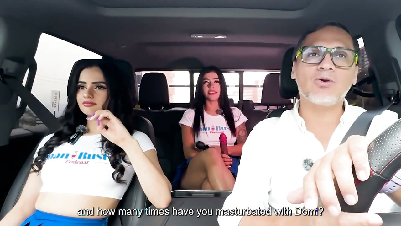 Andrea & Camila Got My Car Wet While They Were at It, Masturbating Like Bitches in Heat
