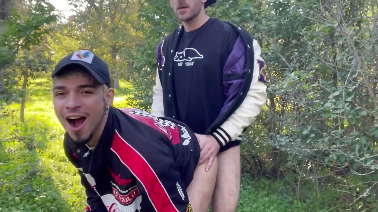 Xiscoxx Playing with Leo Bulgari in the Forest