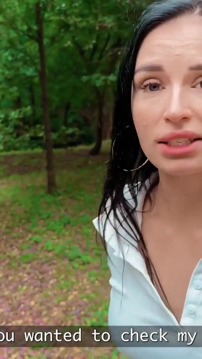 DEBT4k. What she is hiding under the skirt? | Clip 1