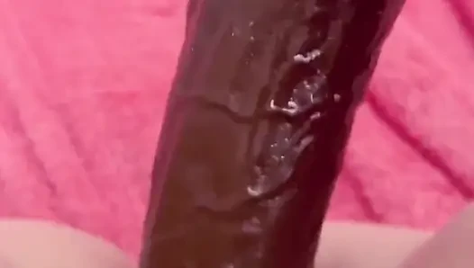 POV up Close BBC Dildo Making My Pink Pussy Squirt