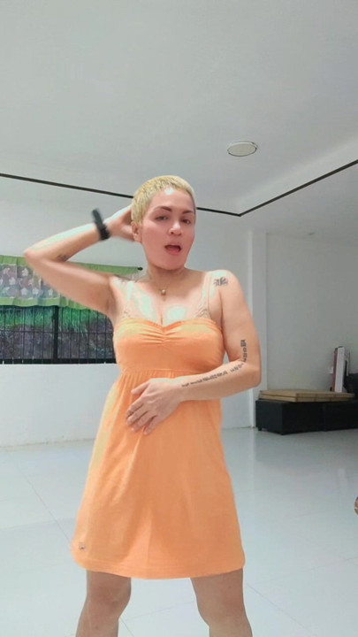 Dancing and having fun..
