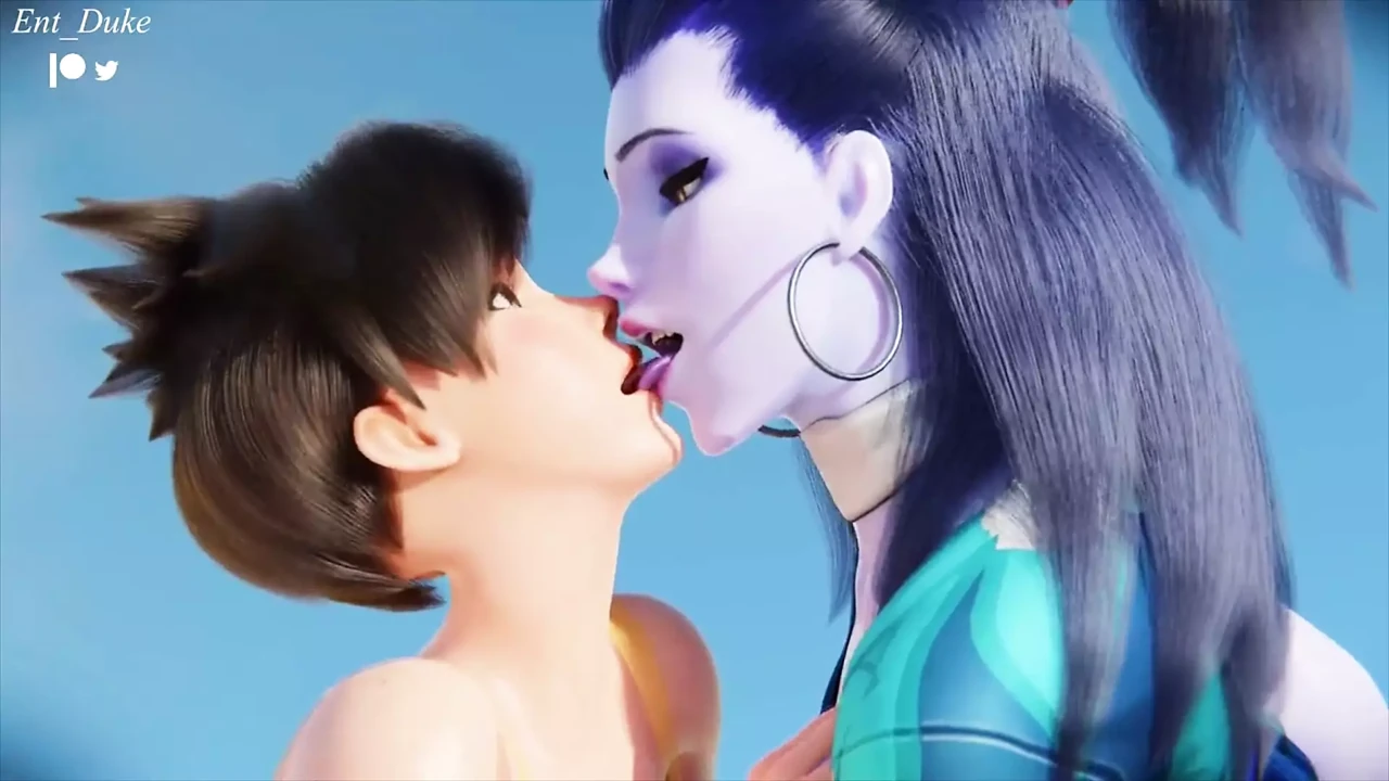 Tracer And Widowmaker Fucking On The Beach