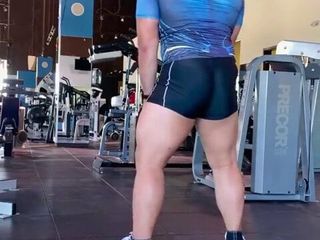 Big muscle ass
