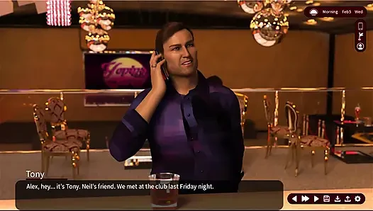 Whispers of Desire 29 Alex striptiz kulübüne gitti