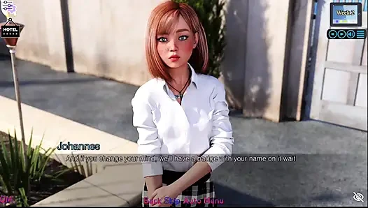 Sunshine love #16: Johannes saw Ashley while he went for a ride