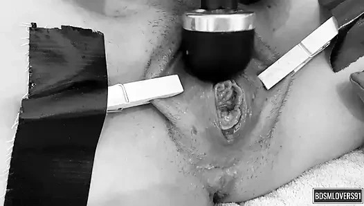 ХАРДКОРНАЯ РАСТЯЖКА КИСКИ! Садистские разрушающие дыры, подборка