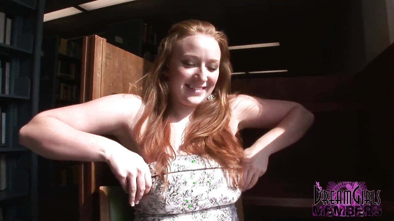 Big Natural Tits Exposed on a Local College Campus