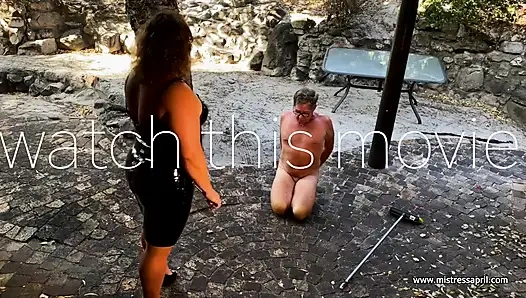 Dominatrix mistress april - Barbie fun