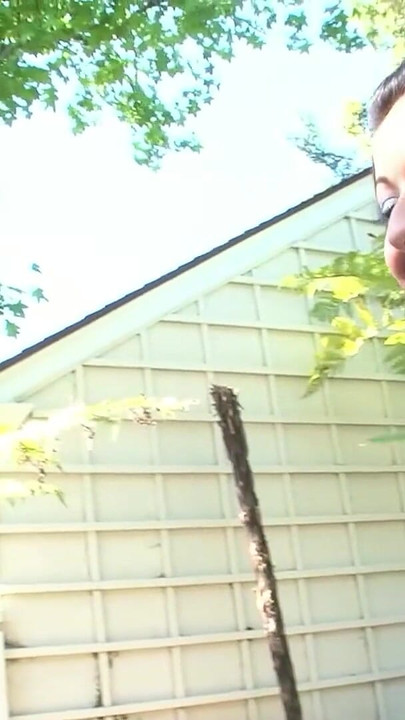 Unforgettable moment from "Two Teen Cheerleader Jenna Rose and Lilly Evans made her First Lesbian experiences Public in Garden"