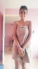 Hot Indian Showing Off