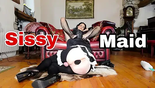 Training Zero Femdom Sissy Slave Maid Orgasms