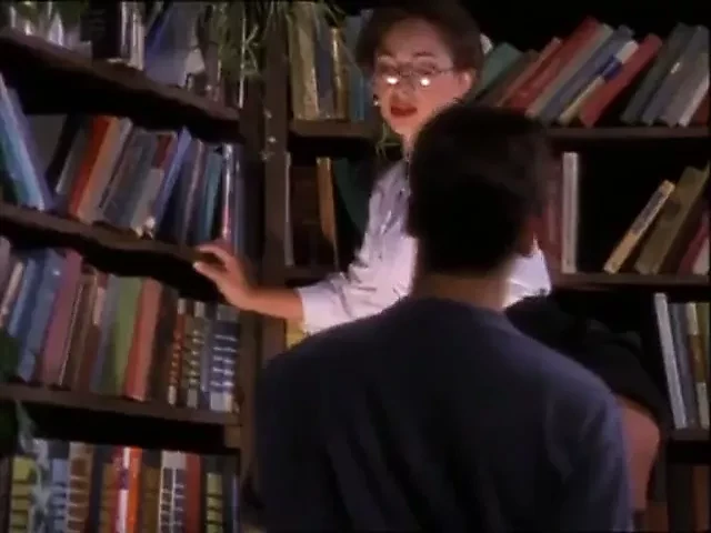 Sex in library with Glori Gold