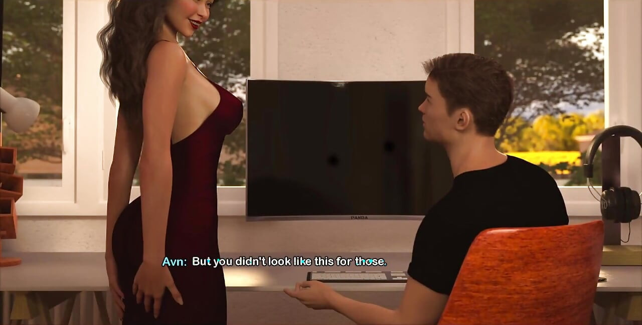 My Bimbo Dream - Sexy Stepmom Shows Me Her Perfect Fake Tits While I Work