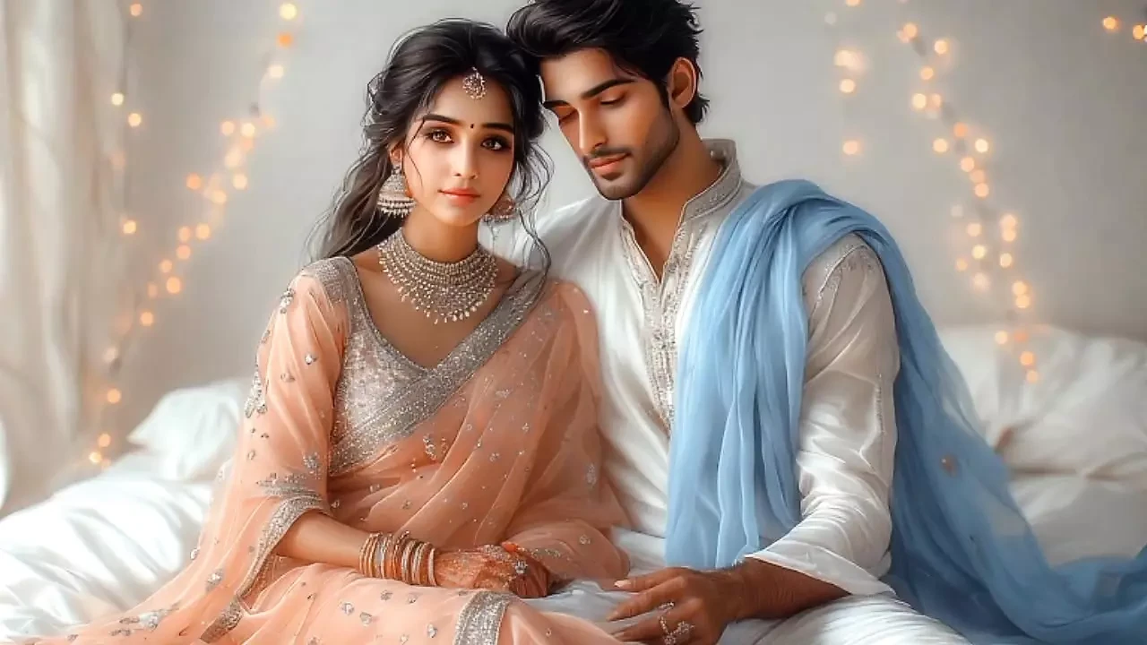 Bhabhi Desi India seksi panas dalam kongkek saree biru Archita Phukan