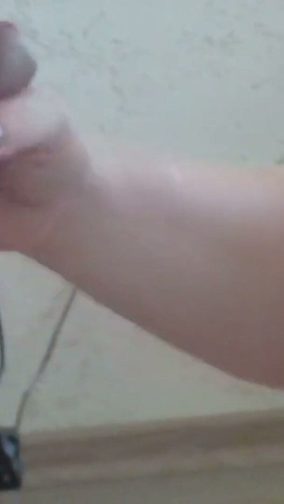 I suck my stepson's hard cock and get cum on my tits | Clip 1