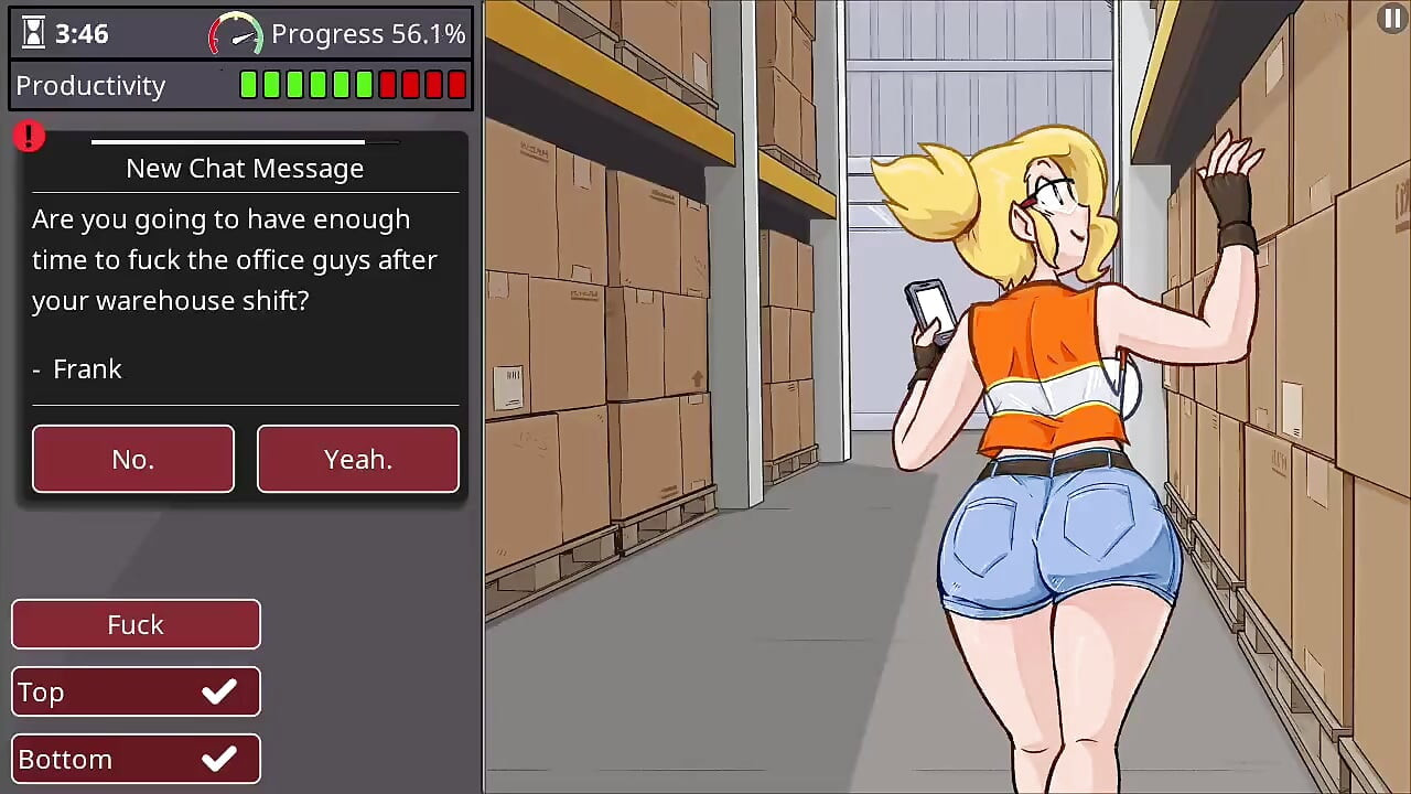 Big boobs big ass girl fucks two huge cocks - barely working gameplay level 2