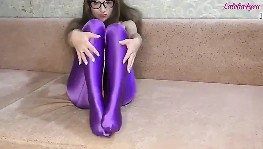 Hot girl deepthroat big dick to cum on face in tight yoga pants POV