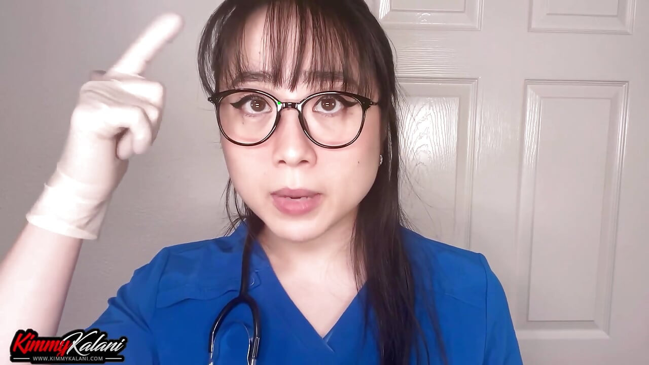 Krankenschwester Sitzt Auf Deinem Gesicht ASMR Betrug