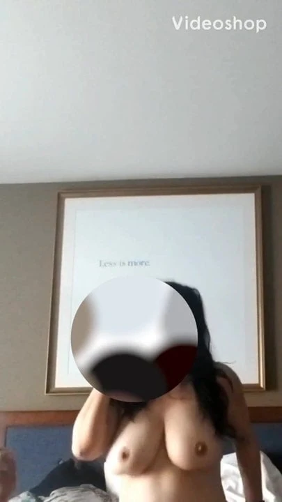 Wifes big tits bouncing