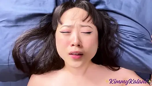 POV Asian Babe has Intense Beautiful Agony Orgasm -ASMR