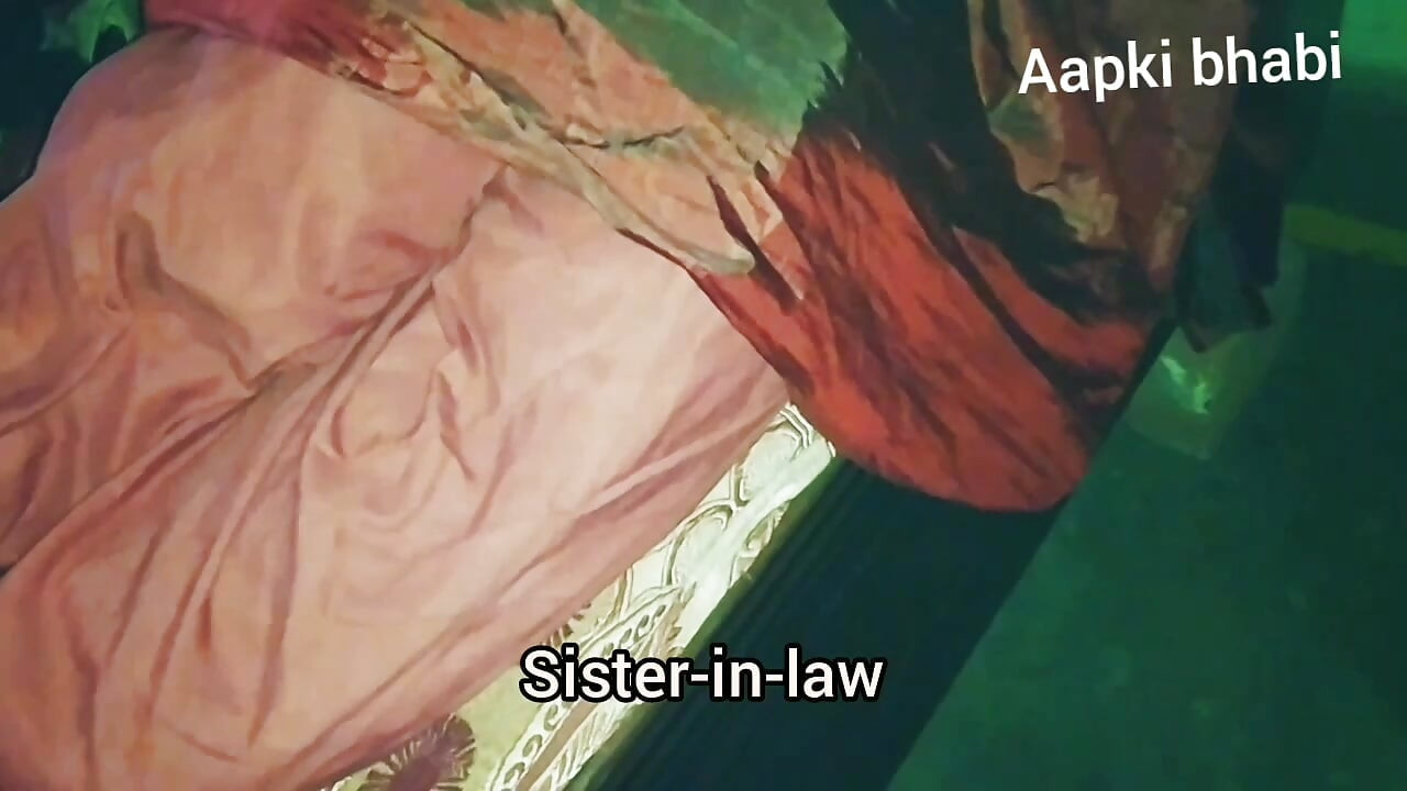 Brother in law cumsut on sister in law 's penty (salwar) she fucked by devar