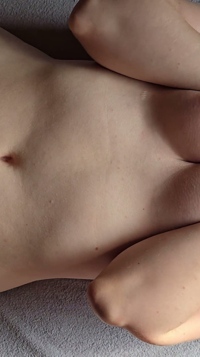 He Cum Directly on My Tits! Hot Handjob and Mutual Orgasm!