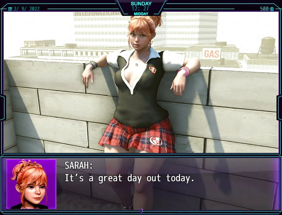 My New Life Revamp - Gameplay - Roleplay - Sarah - Rooftop Ass Eating - Handjob and Thighjob
