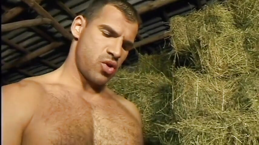 Two Young Muscle Studs Drill a Hung Jock Anal in a Steamy Threesome and Blast Thick Cumshots