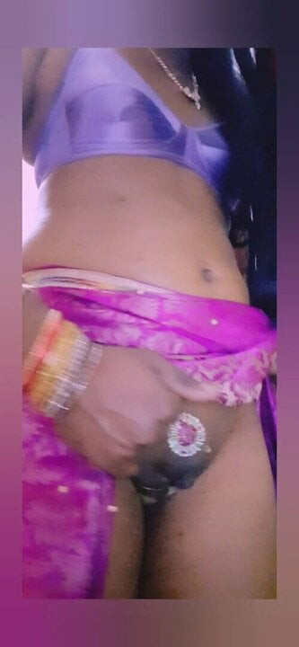 Watch Indian Shemale Hema Showing Her Skirt and Curated Pussy video on xHam...