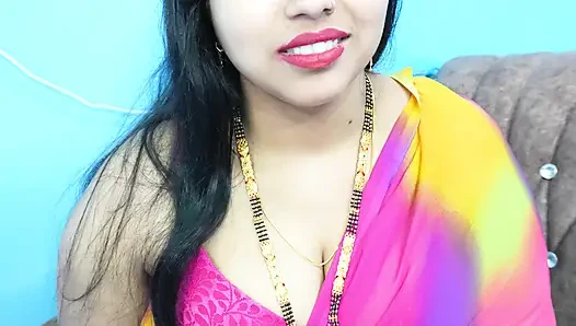 My husband was not at home, I got my brother-in-law to fuck me (Hindi voice)