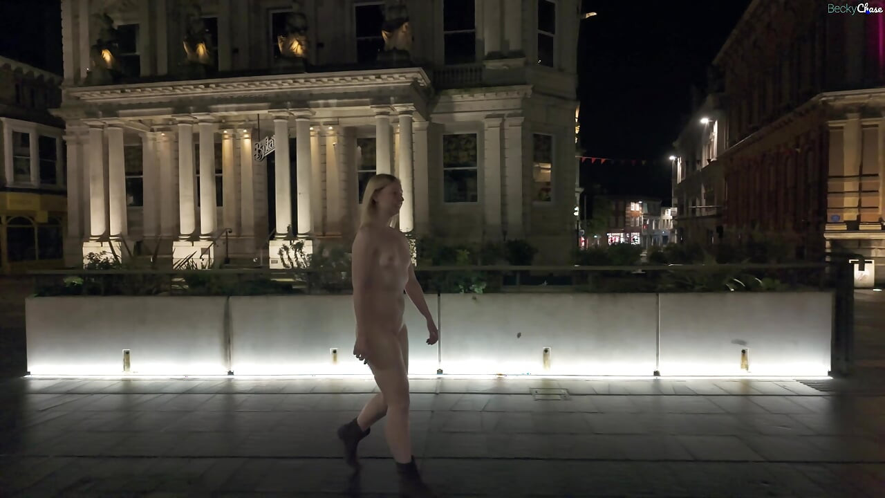 Öffentliche Orte nackt: Ipswich Town Centre, England