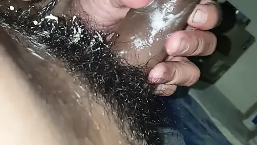 Dondurma ile yarak emiyor