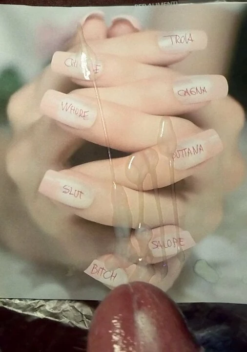 cum tribute nails